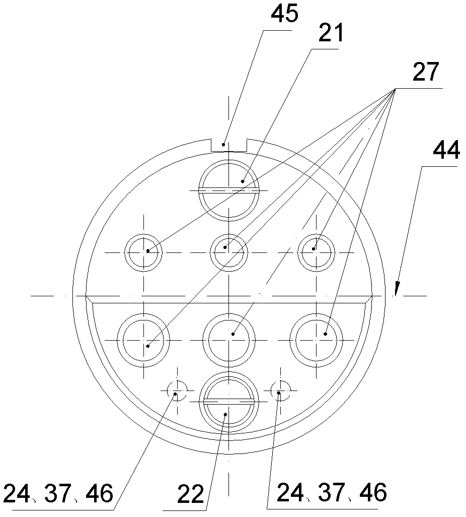 Novel multi-core neutral optical cable connector