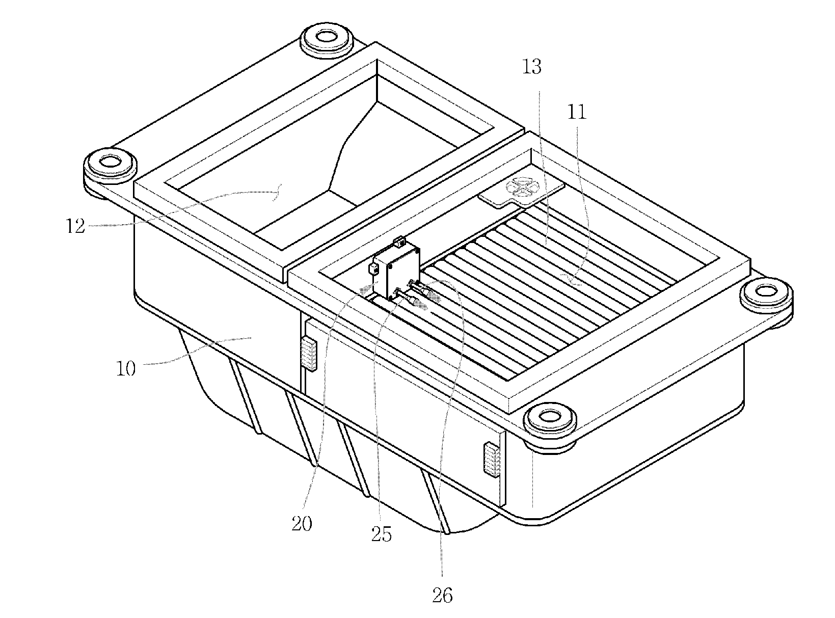 Vehicle Air Purifier with a Negative and Positive Ion Generator and Air Conditioning System Using the Same