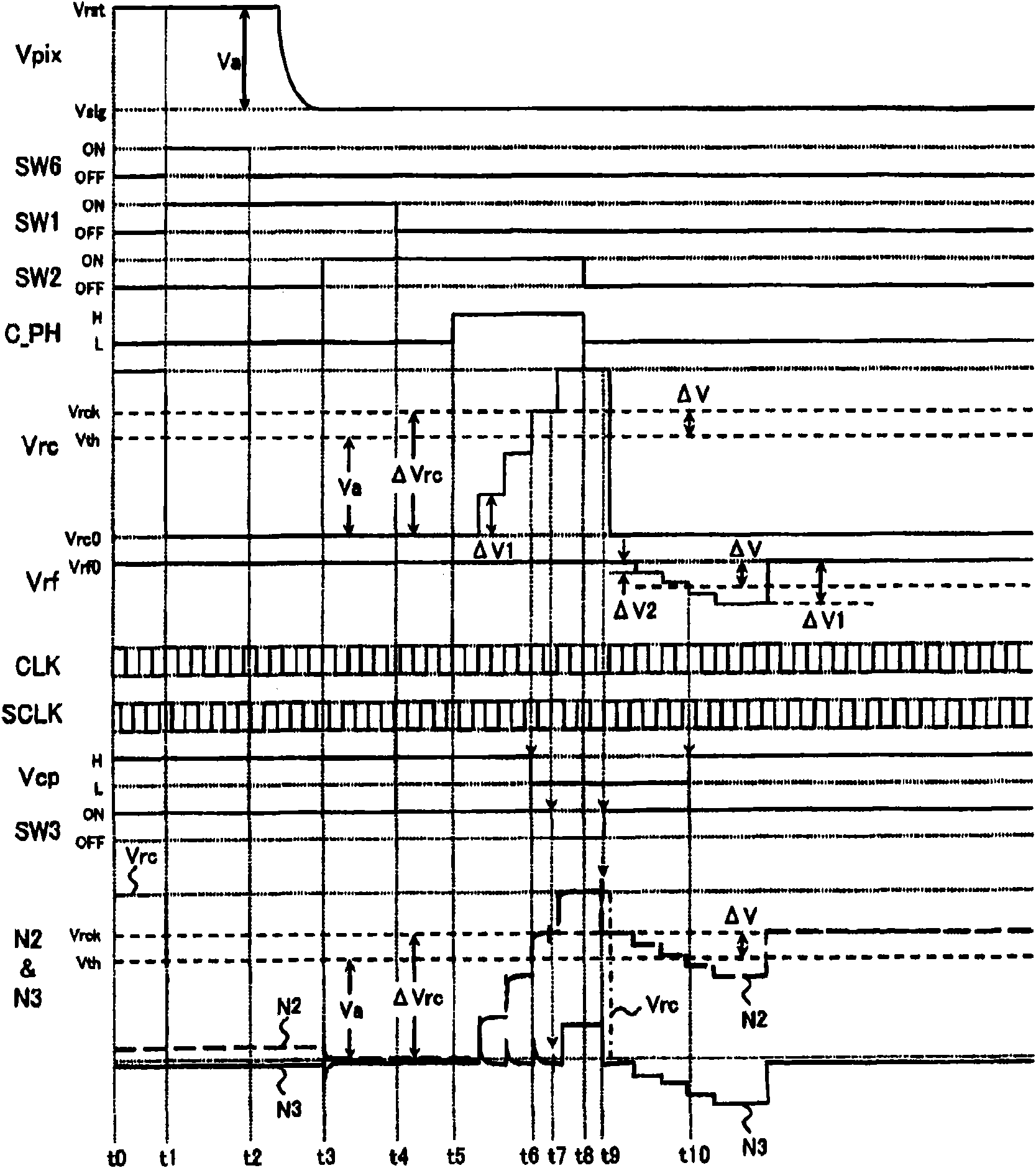 A/D converter circuit and solid-state imaging device