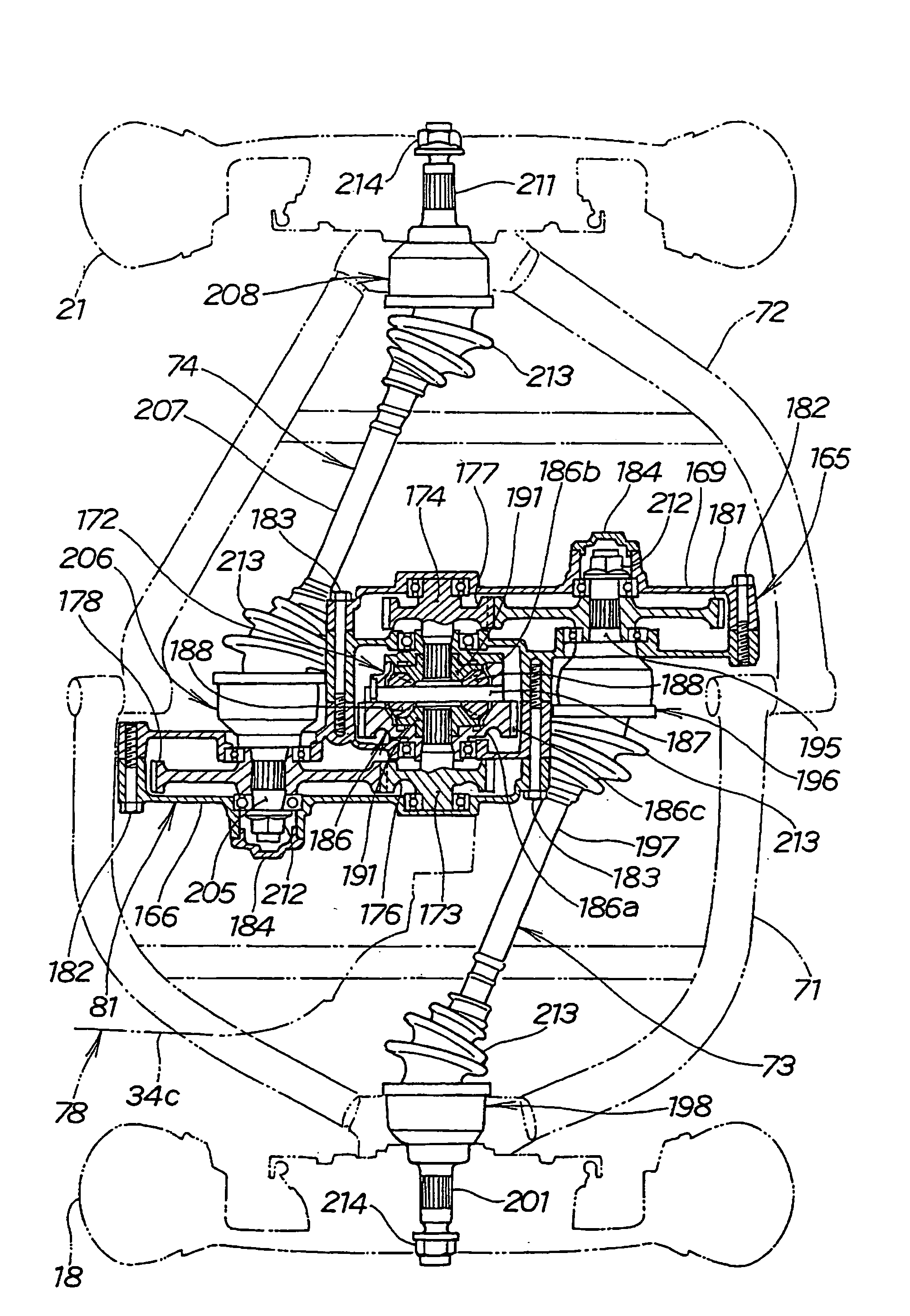 Vehicular power transmission mechanism