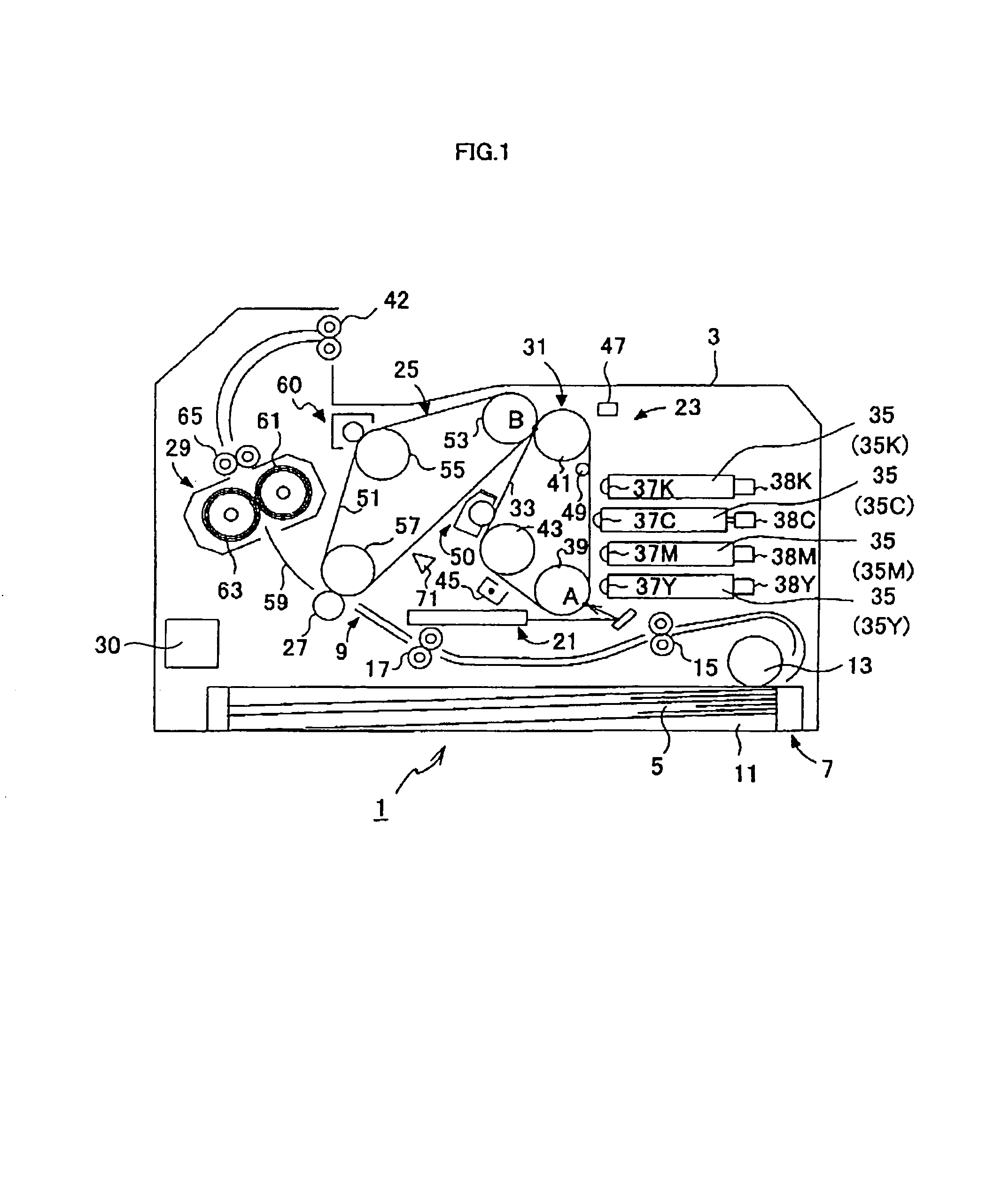 Patch density measuring apparatus and image forming apparatus