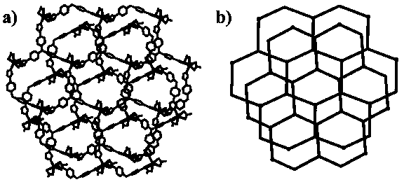 Metal organic framework molecular material of electron-rich system and application thereof in photocatalytic reduction of heavy metal ions