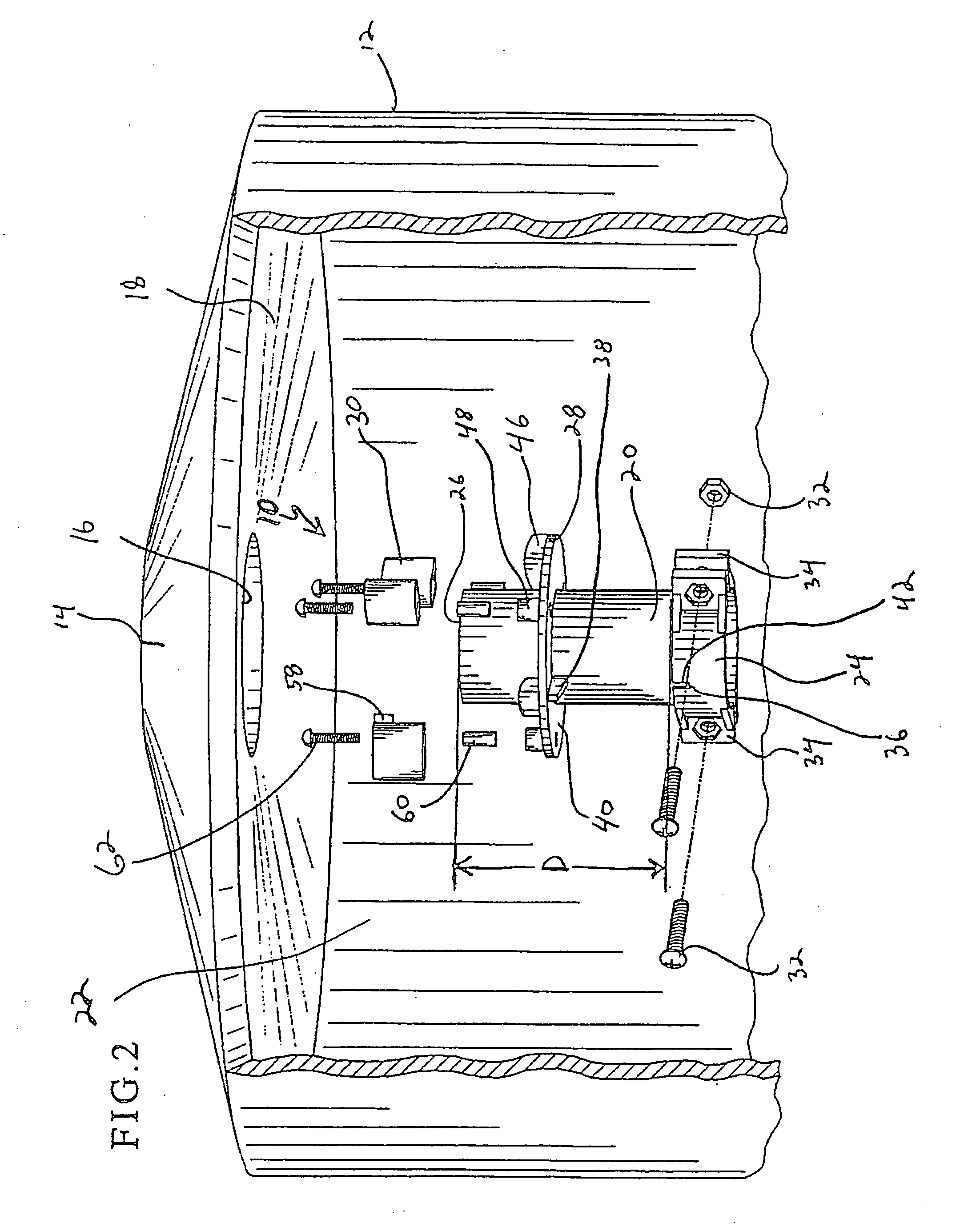 Water softener manifold retainer assembly