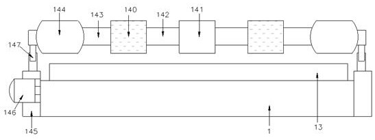 Cutting device special for cloth-cutting machine