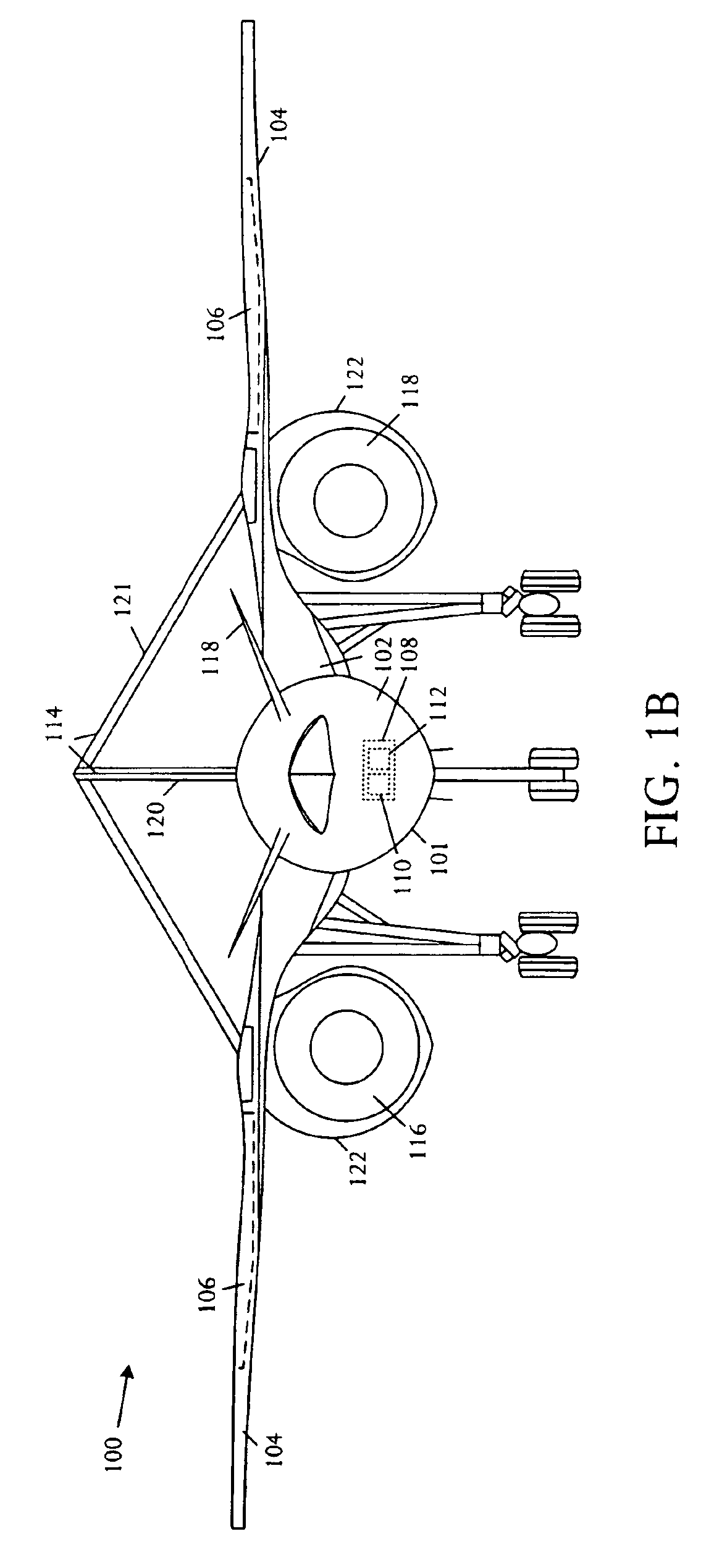 Aircraft with active center of gravity control