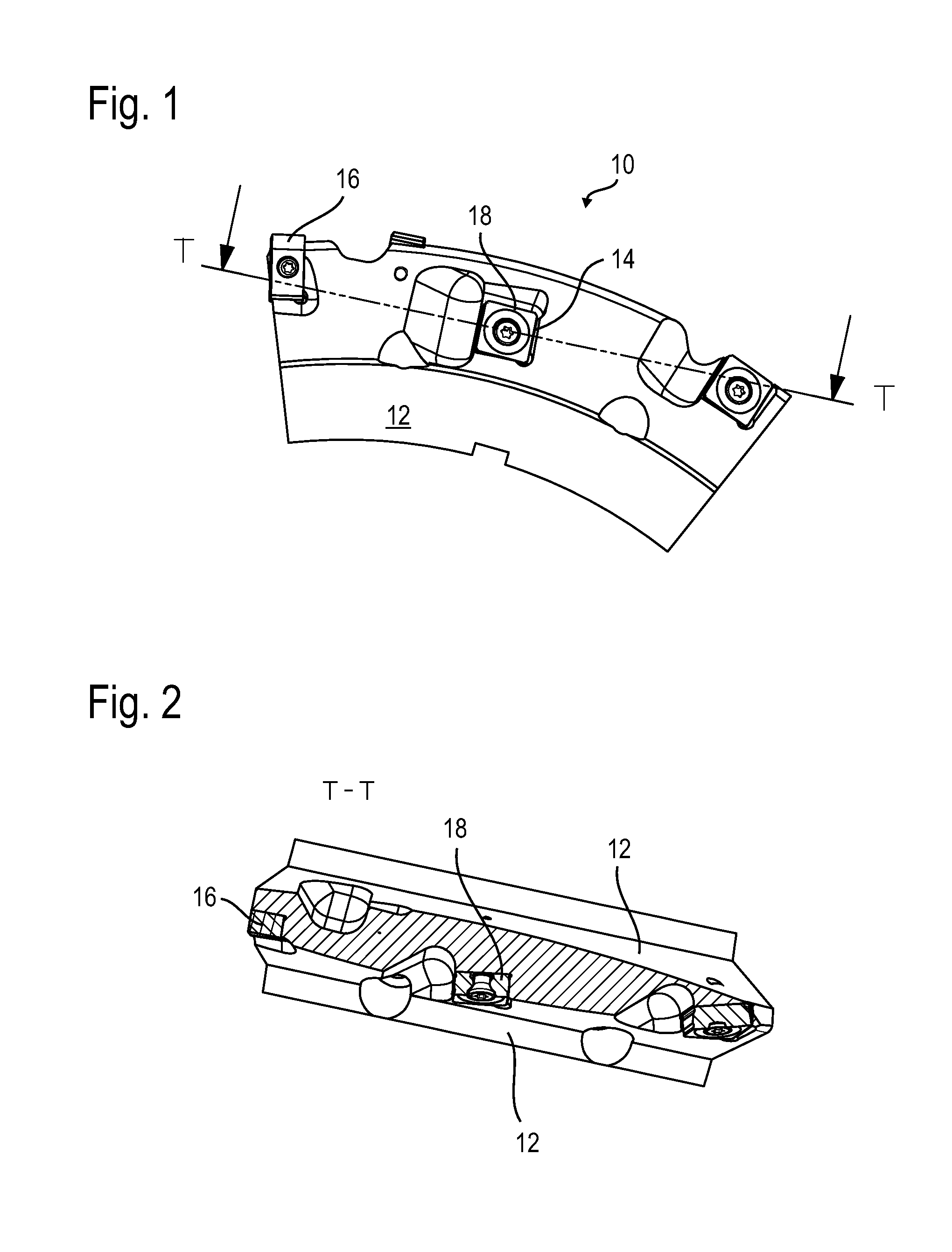 Cutting insert for tooth cutters