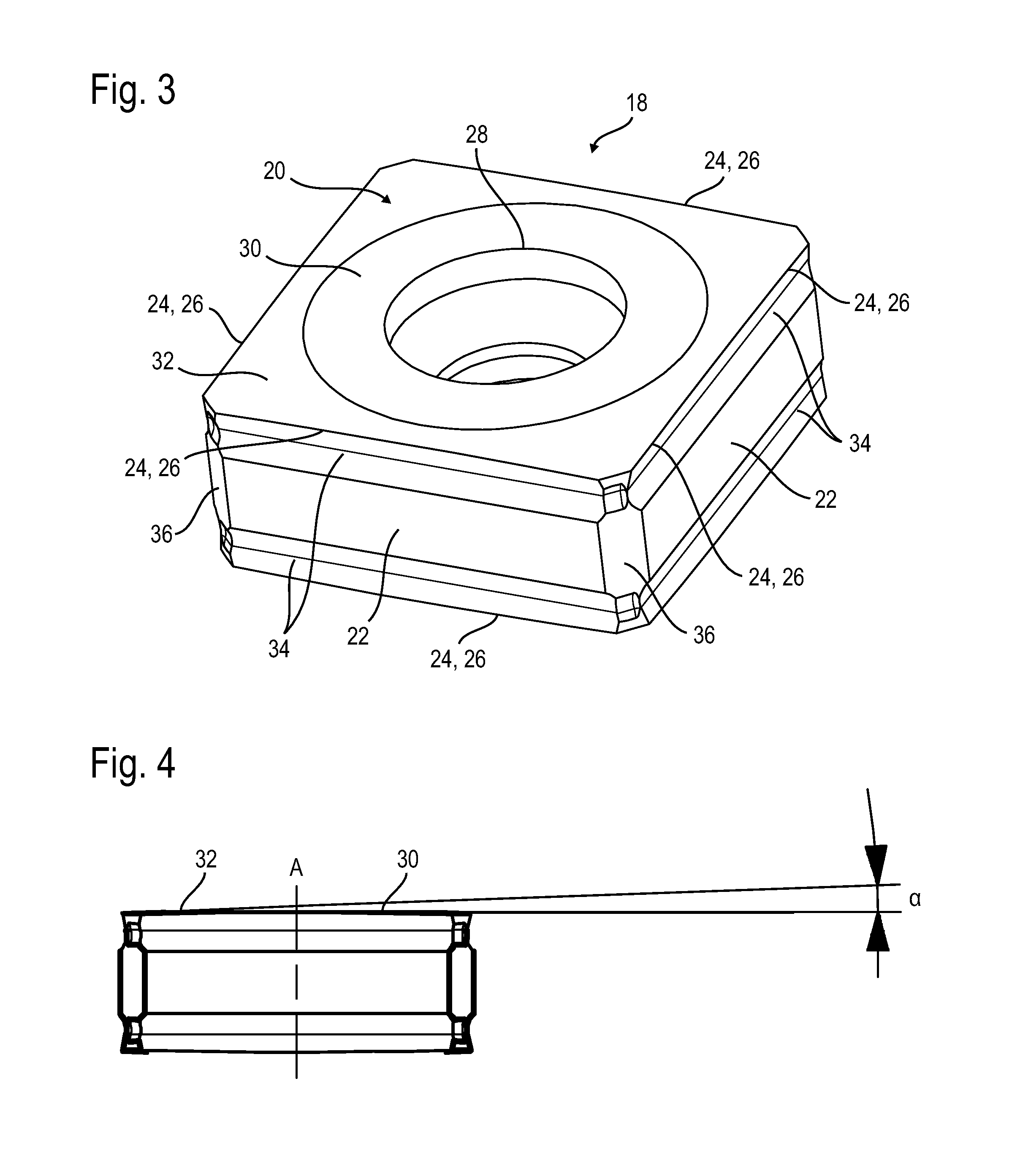 Cutting insert for tooth cutters