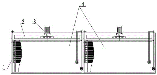 Heat collection device for recycling waste heat in calcium carbide cooling process