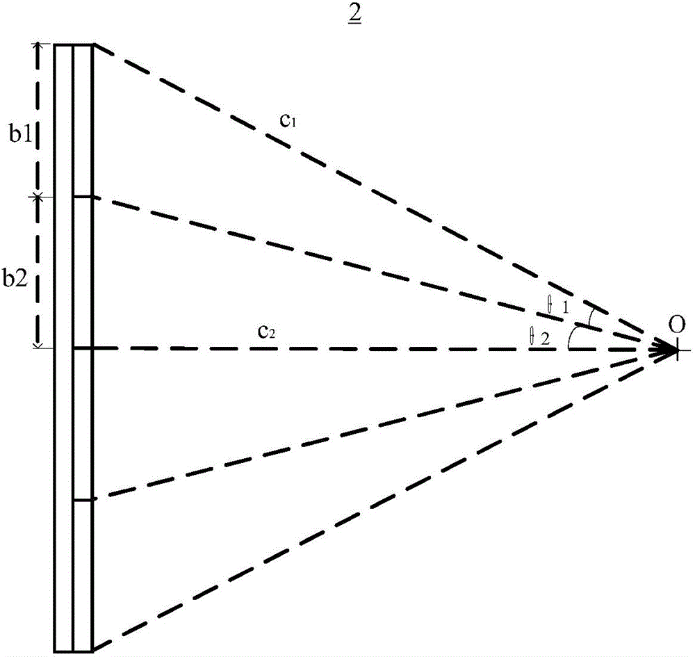 Plane display panel and display device