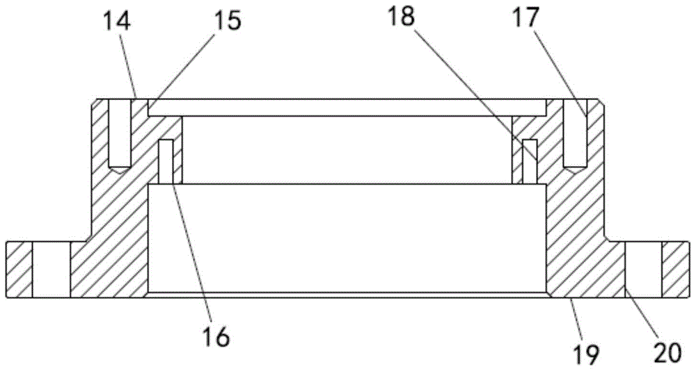 Testing device and manufacturing method for axial stiffness of scroll plate spring of linear compressor