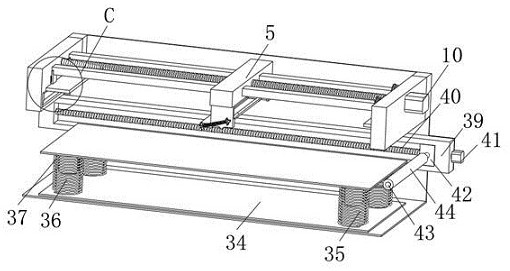 A garment cutting device