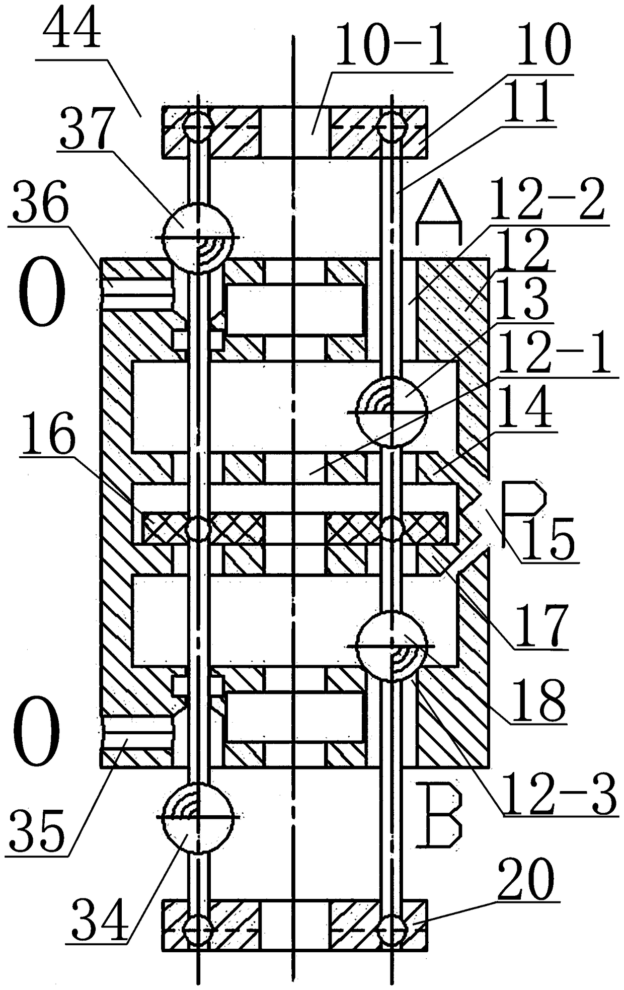 Oil well liquid-displacement reciprocating oil pumping system