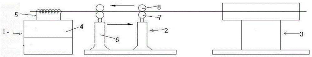 Film sintered electromagnetic wire induction heating bonding system and method for making the electromagnetic wire