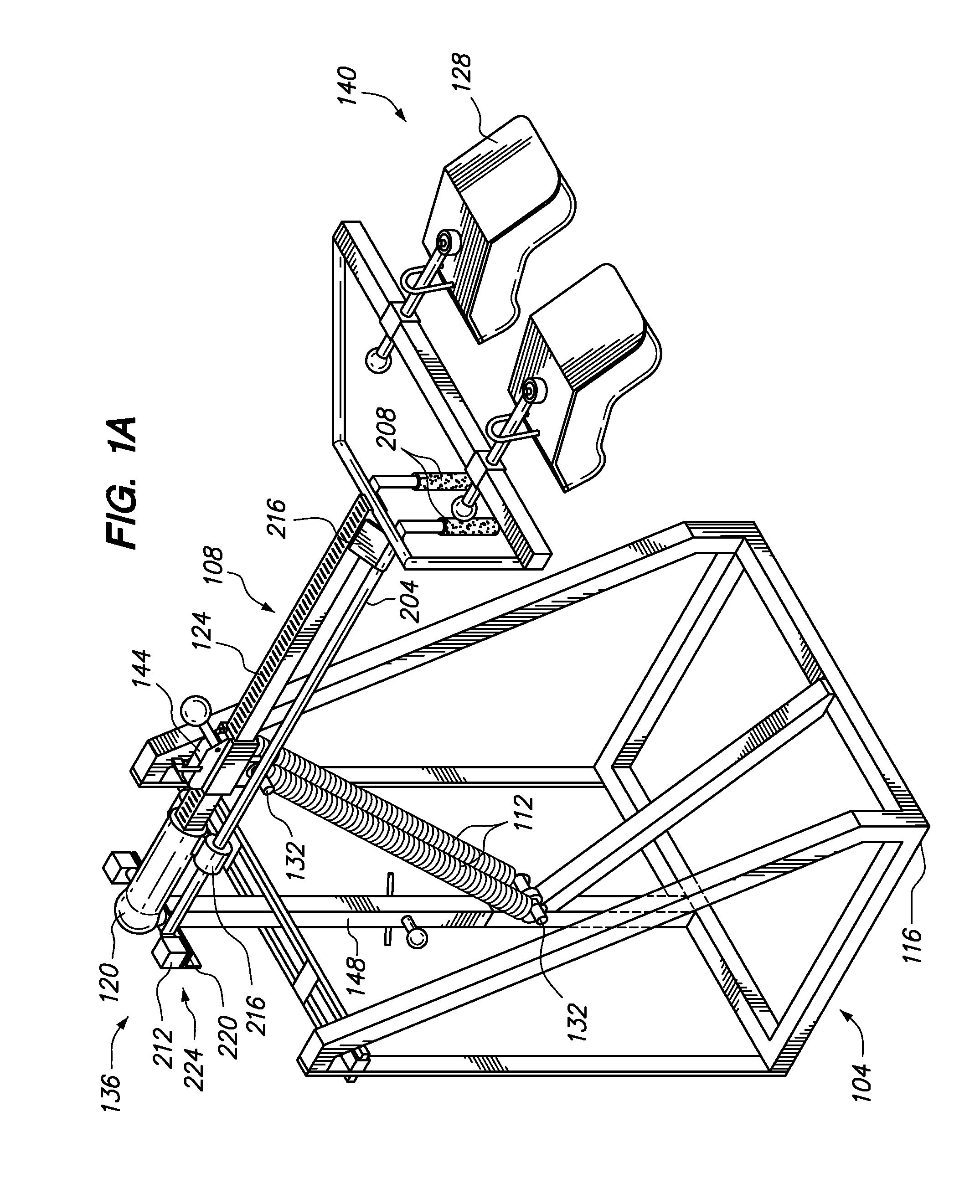 Change of direction machine and method of training therefor