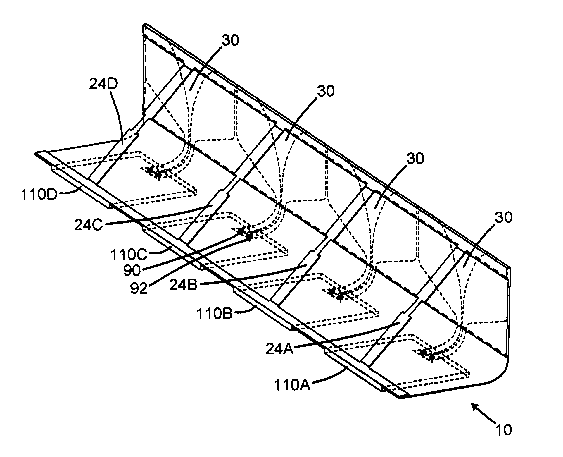 Radiator structures