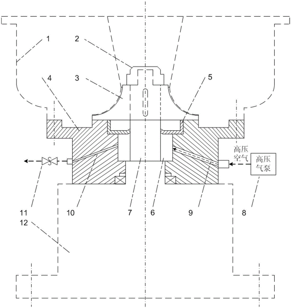 A shaft sealing device for a high speed turbine-generator used in orc