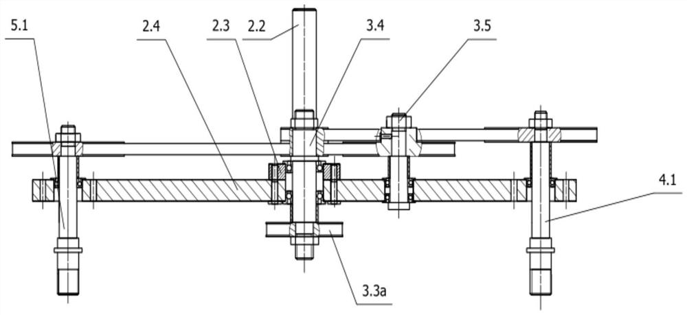 A double impeller water turbine