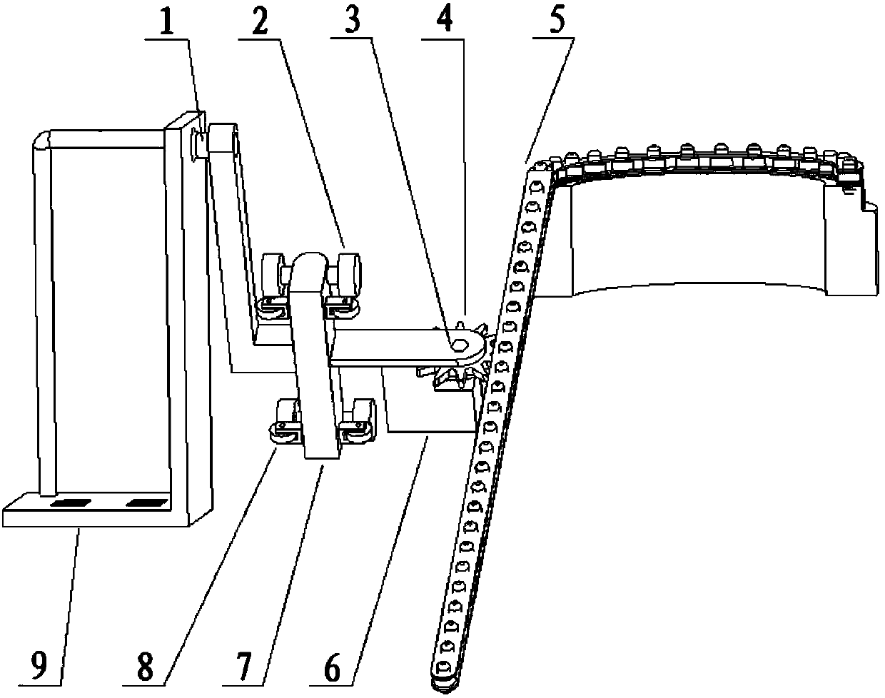 Novel portable passageway elevator