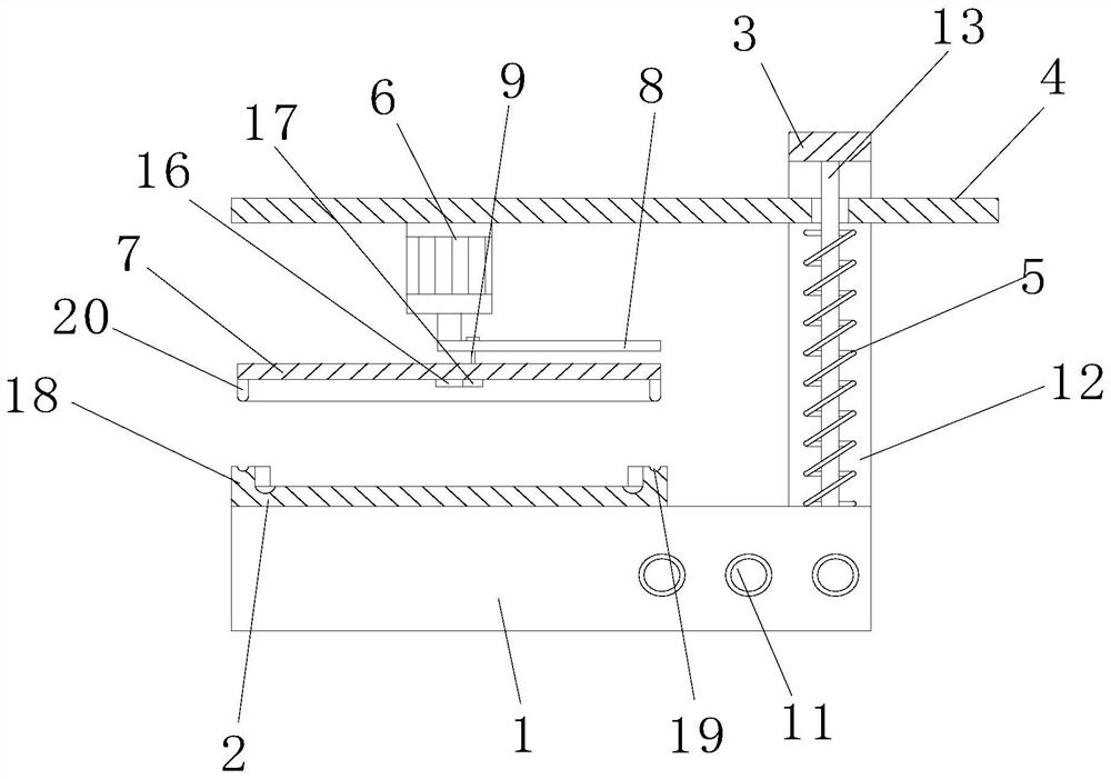 A hole-punching device based on a cotton cloth filled with stuffing inside