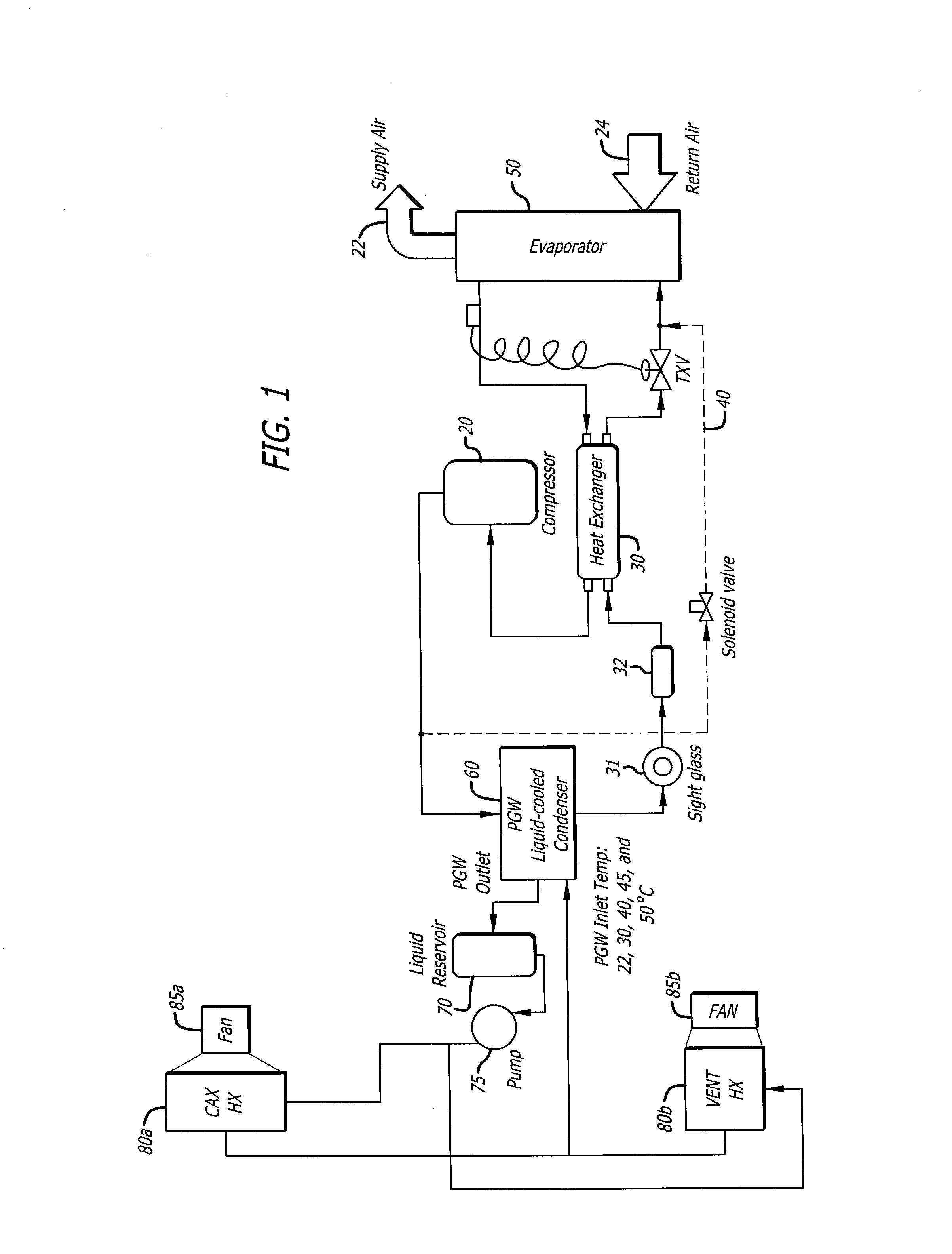 Aircraft galley air chiller system