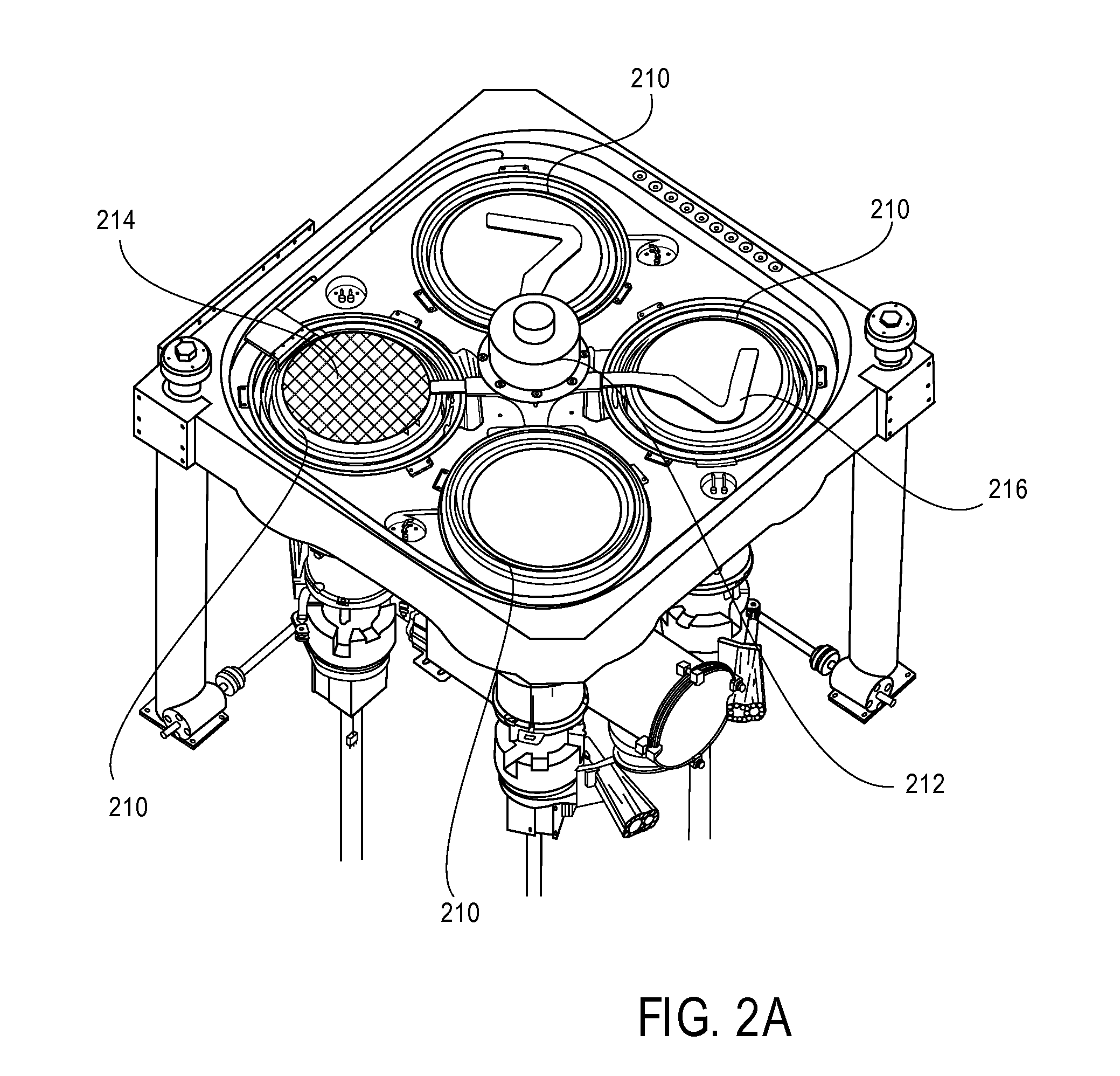 Isolation for multi-single-wafer processing apparatus