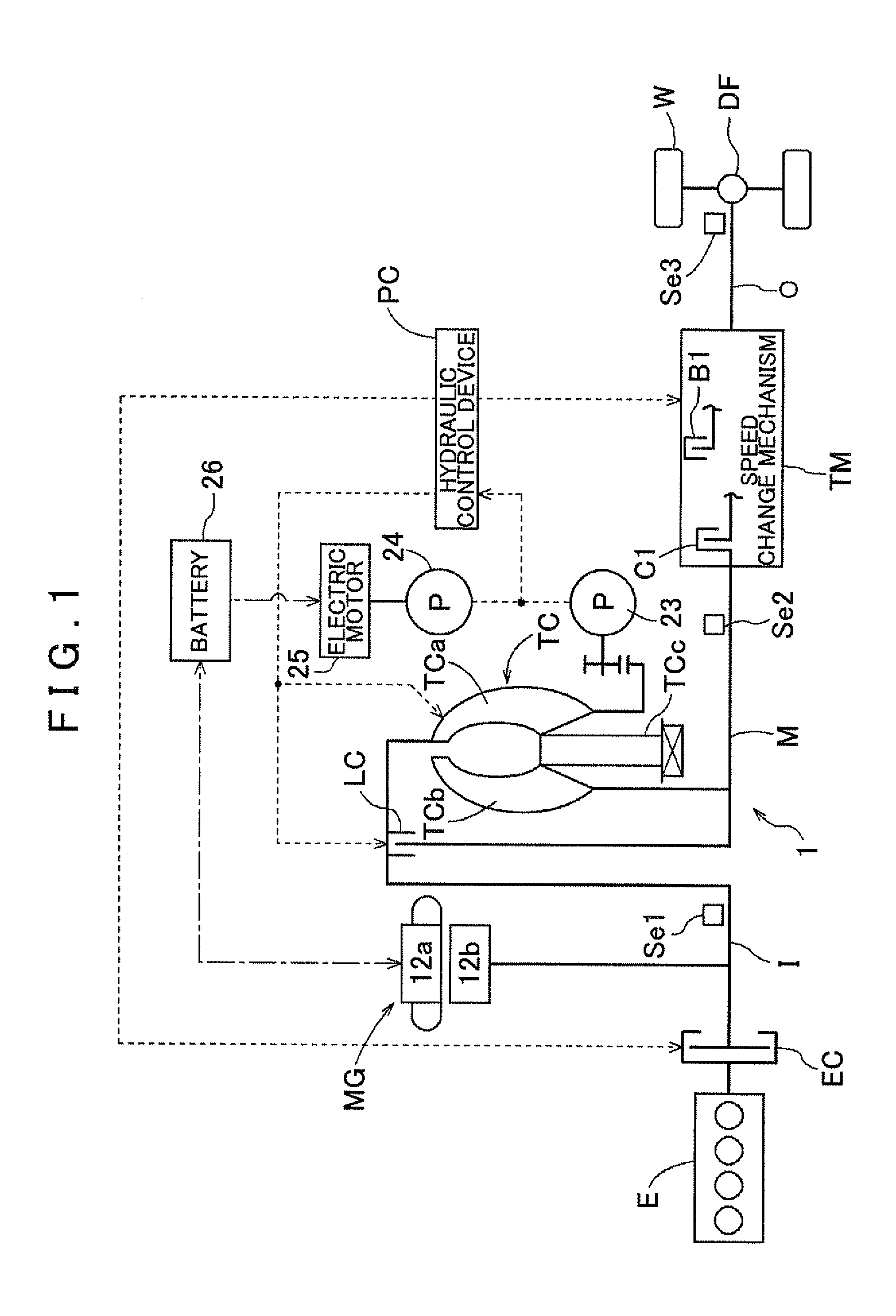 Vehicle transmission device