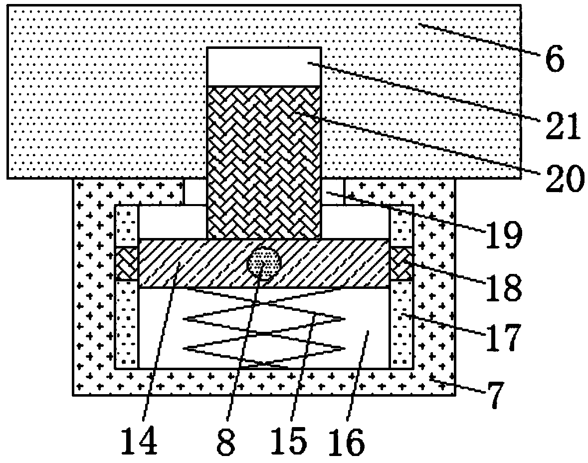 A fan with anti-tip function