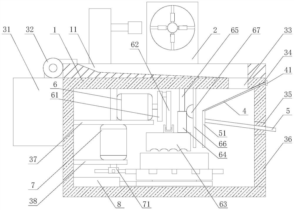 A CNC machine tool for mining machinery processing