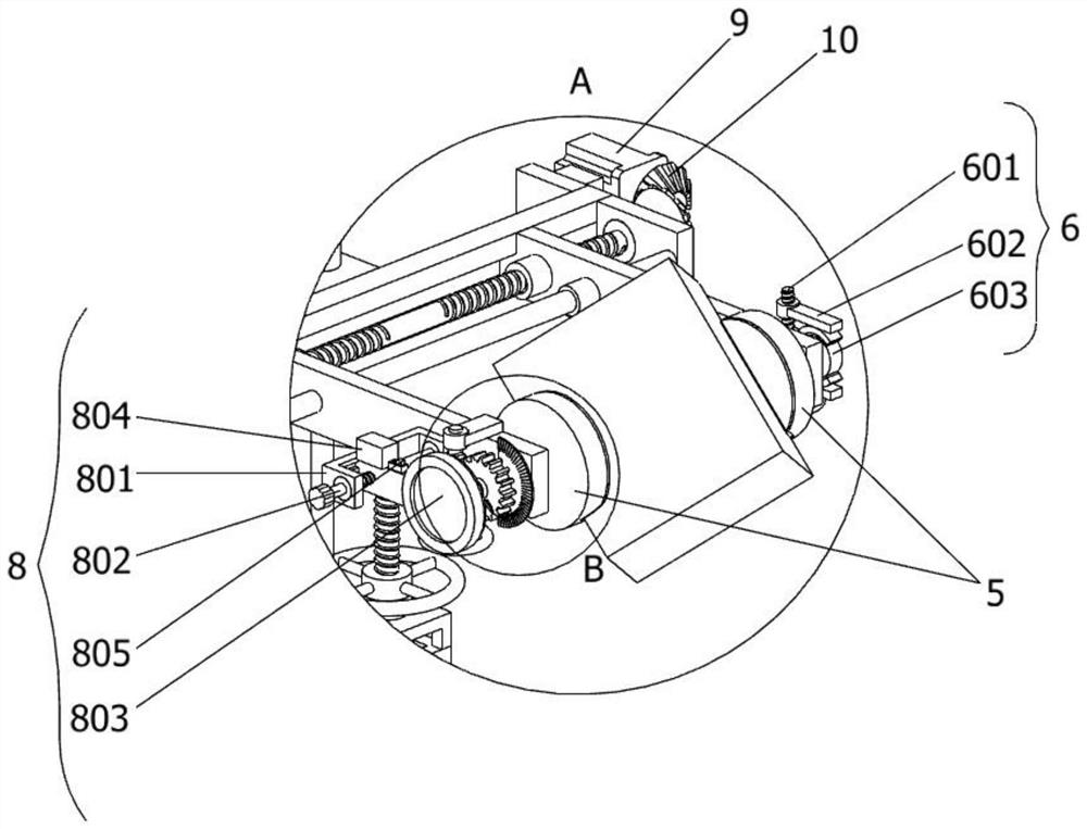 Drop test device based on e-commerce product packaging box