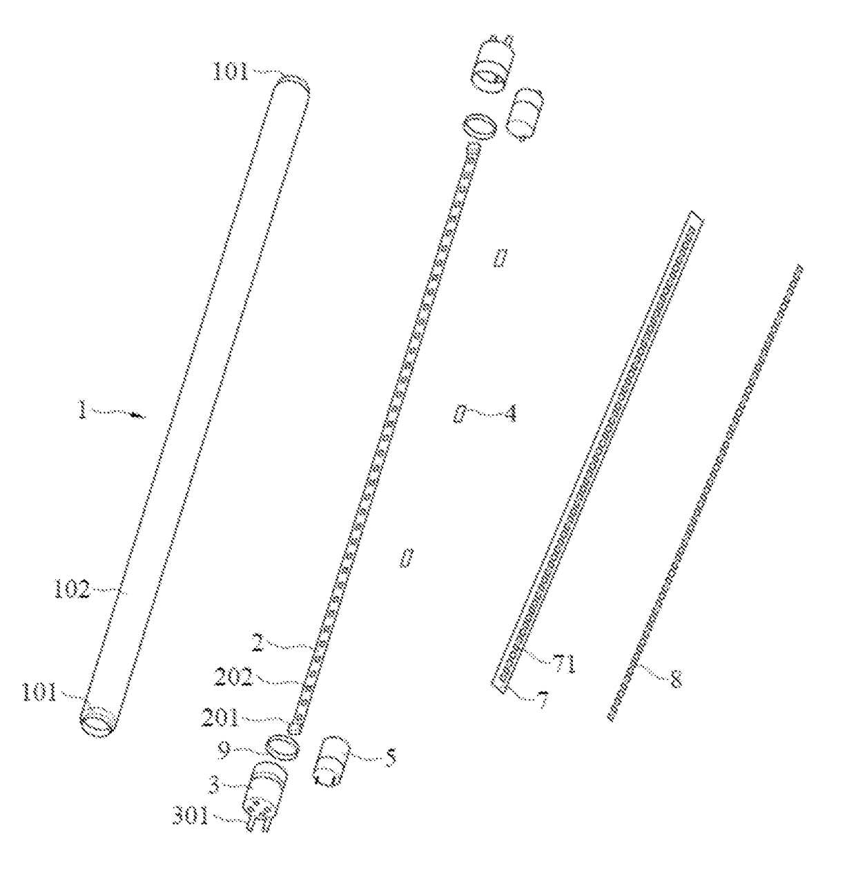 LED tube lamp with operating modes compatible with electrical ballasts