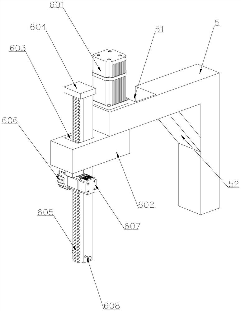 A detection device applied to bridge cracks