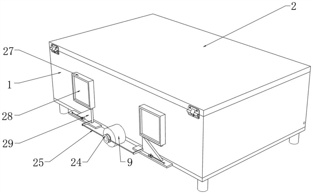 Remote locking device based on electrical automation control cabinet