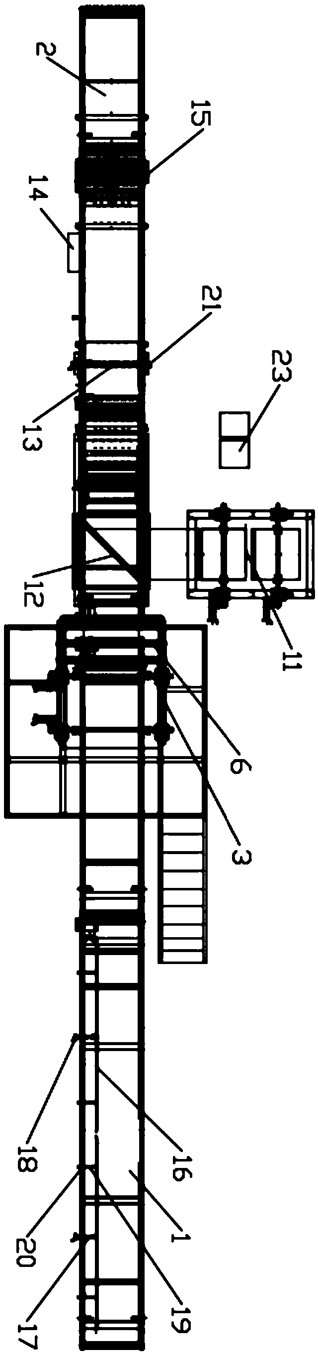 Laminating equipment for sound-proof laminating cotton