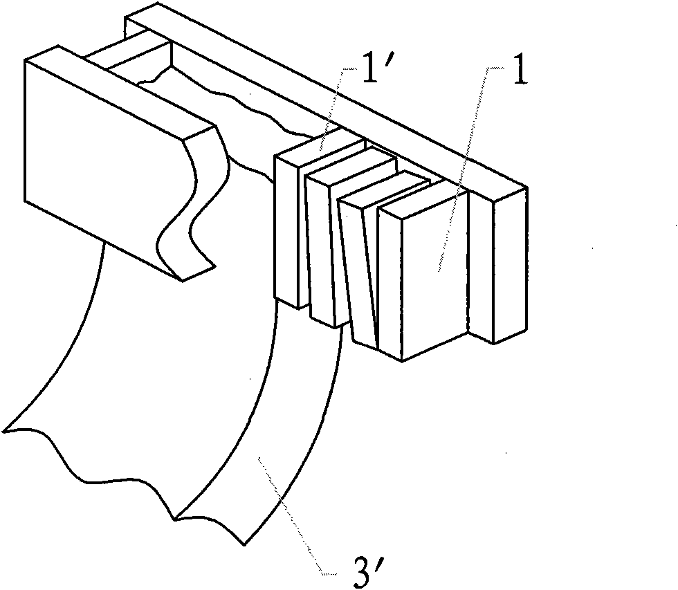 Non-stopped-pouring high-speed short-edge width regulating method of slab continuous casting machine crystallizer