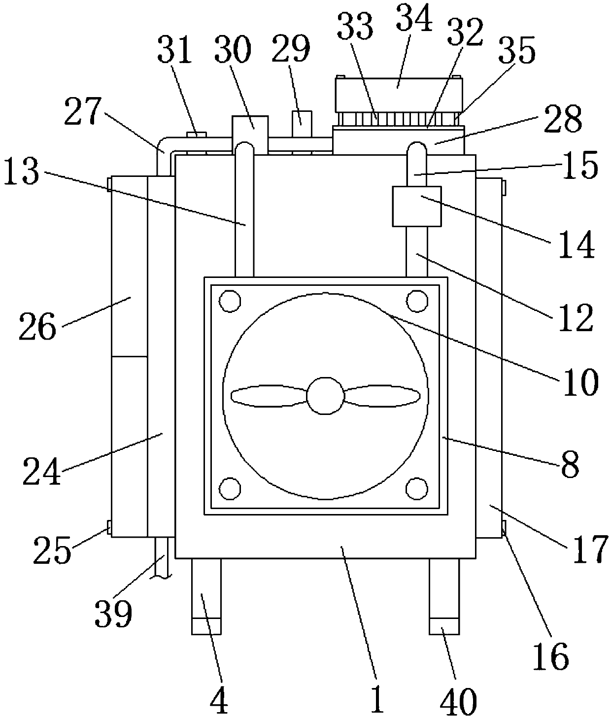 Multi-cooling equipment cabinet for cloud side computing server