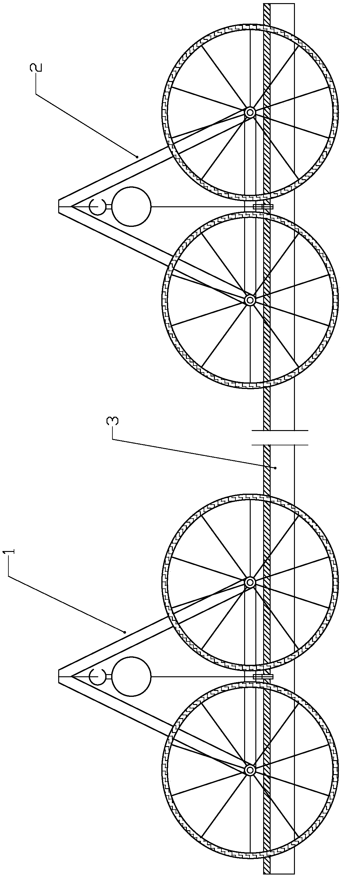 crts type I ballastless track retest rail transport vehicle