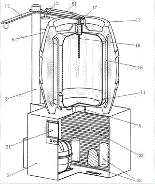 Intelligent refreshing barrel