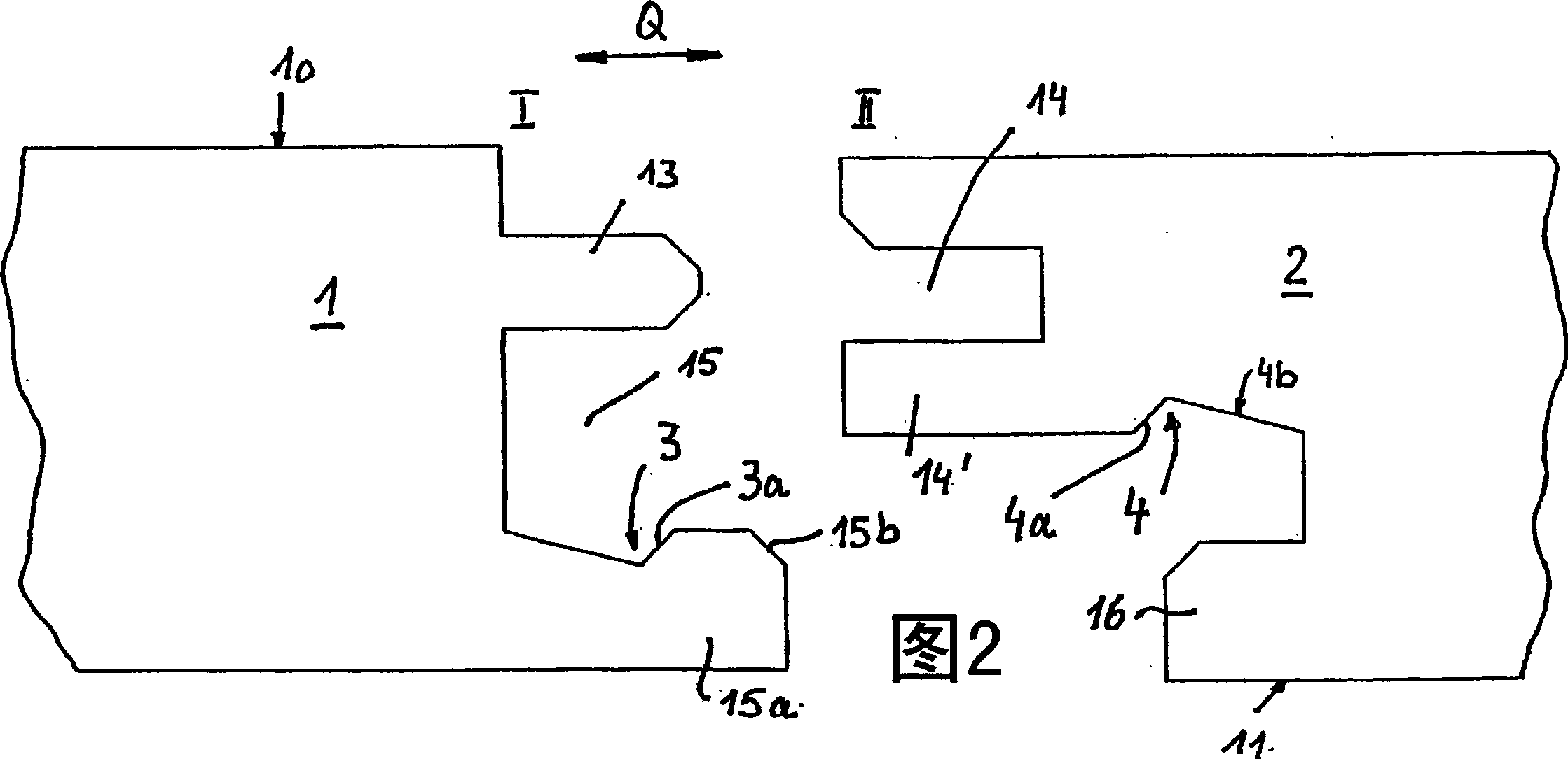 Device for connecting building boards, especially floor panels