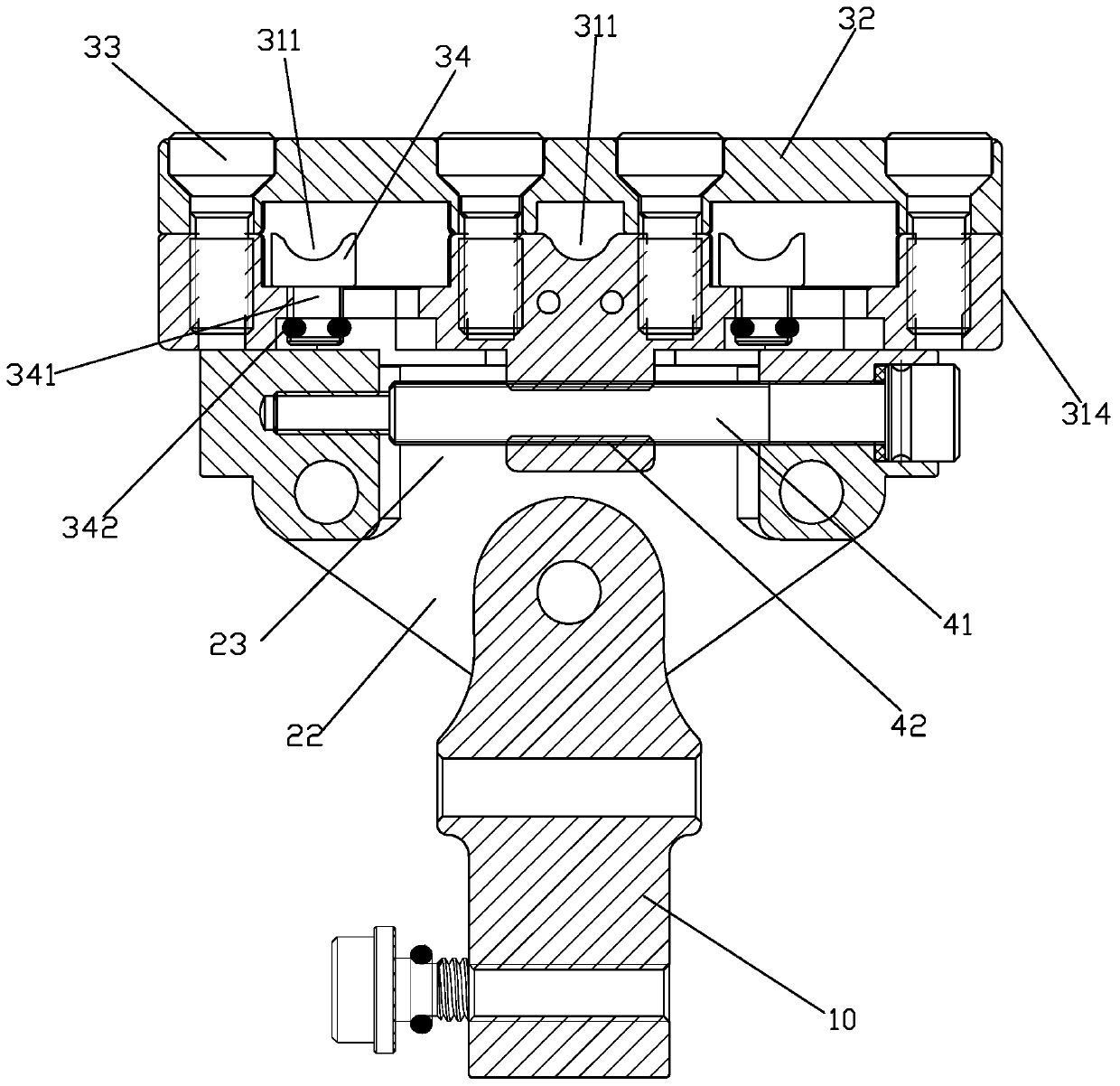 External fixation bracket for correction of proximal joint deformity