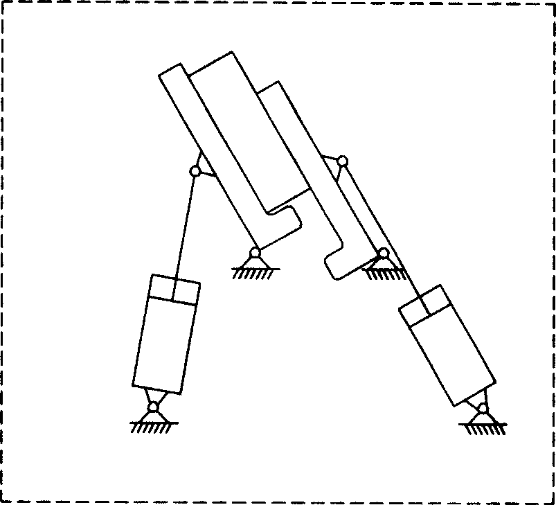 Compound controlling hydraulic system of blank turnover machine