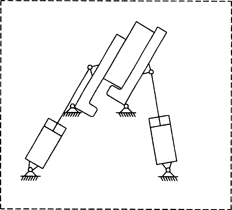 Compound controlling hydraulic system of blank turnover machine