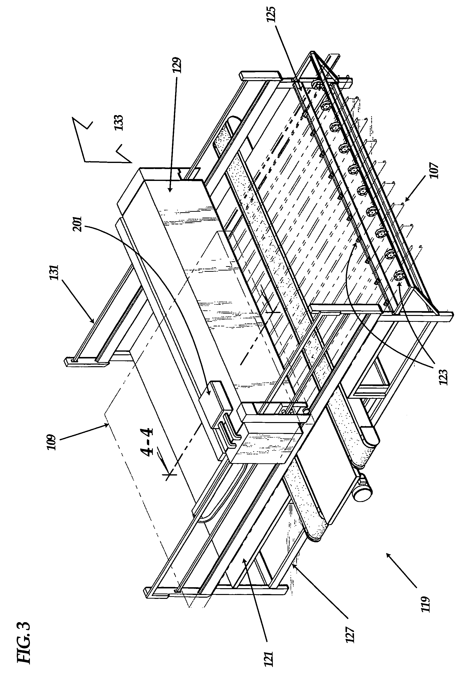 Automated foam panel apparatus, blade, and associated method