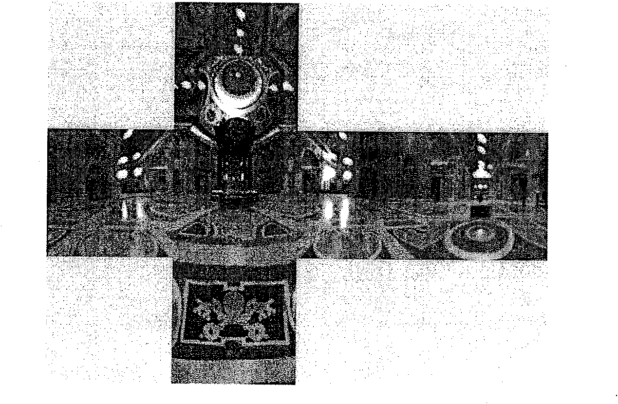 A method and system for realizing the high dynamic illumination range