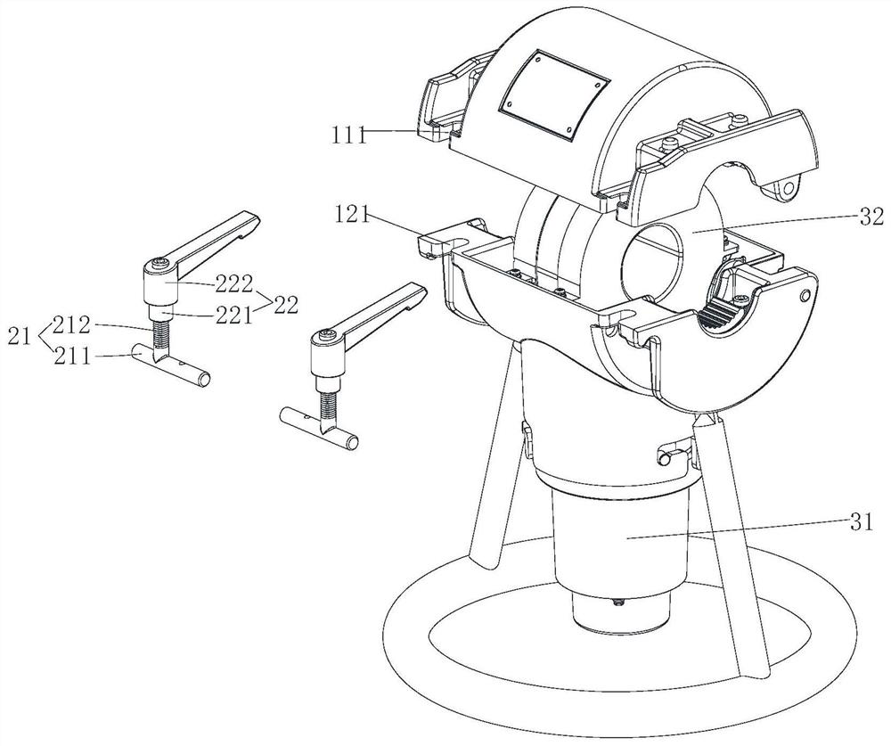 Aviation obstruction beacon assembled without tool