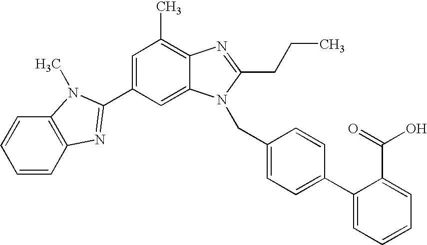 Bilayer pharmaceutical tablet comprising telmisartan and a diuretic and preparation thereof