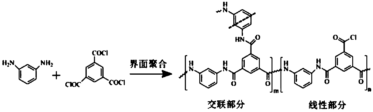 A kind of anti-biological pollution polyamide reverse osmosis composite membrane and preparation method thereof