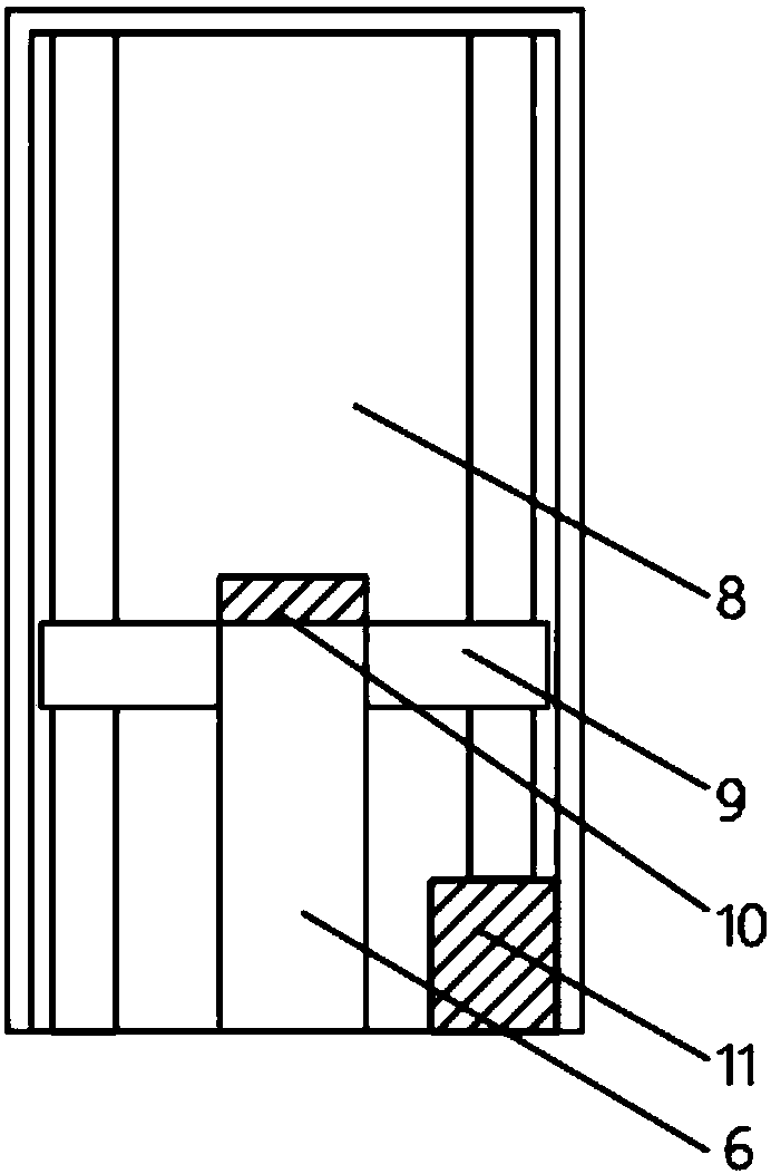 Fast cleaning and air-drying device for mechanical part