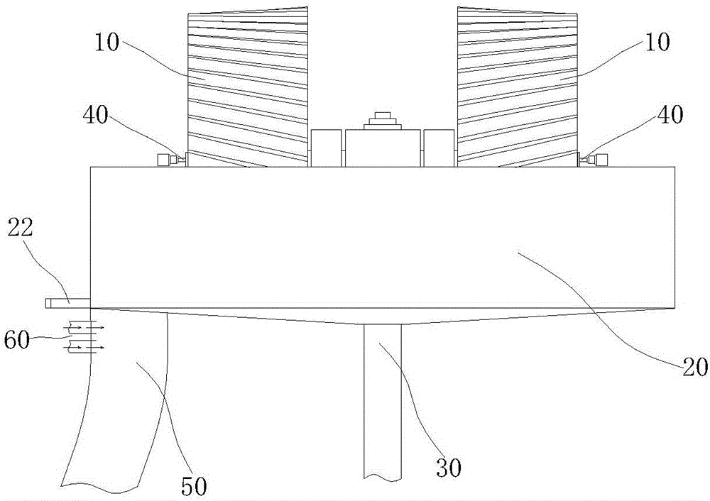 Material milling device