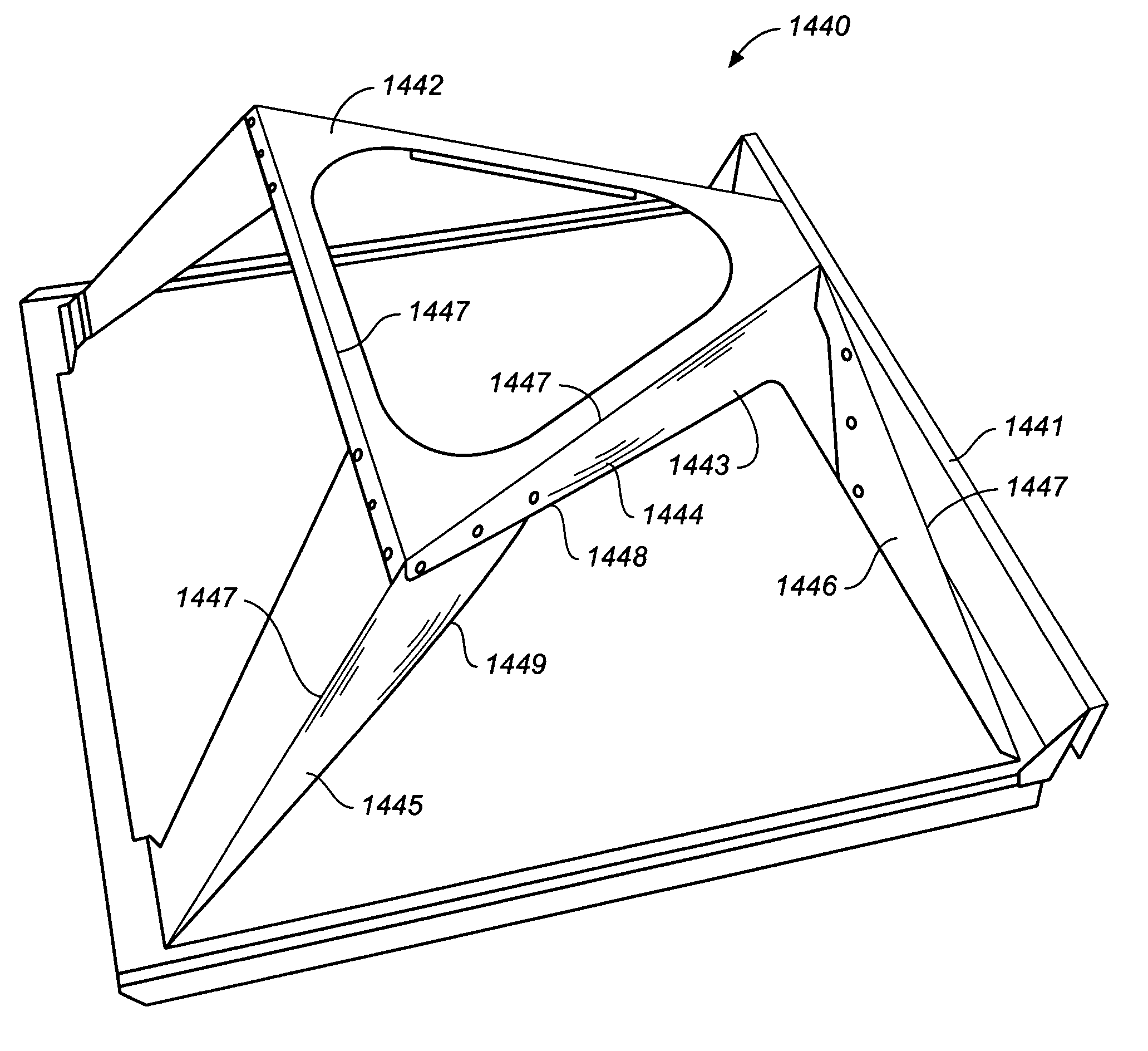 Precision-folded, high strength, fatigue-resistant structures and sheet therefor