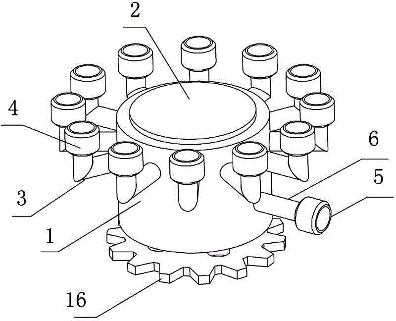 Multi-channel high-pressure gas mechanical reversing mechanism